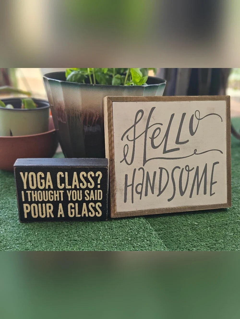 Cute Wood Sign 